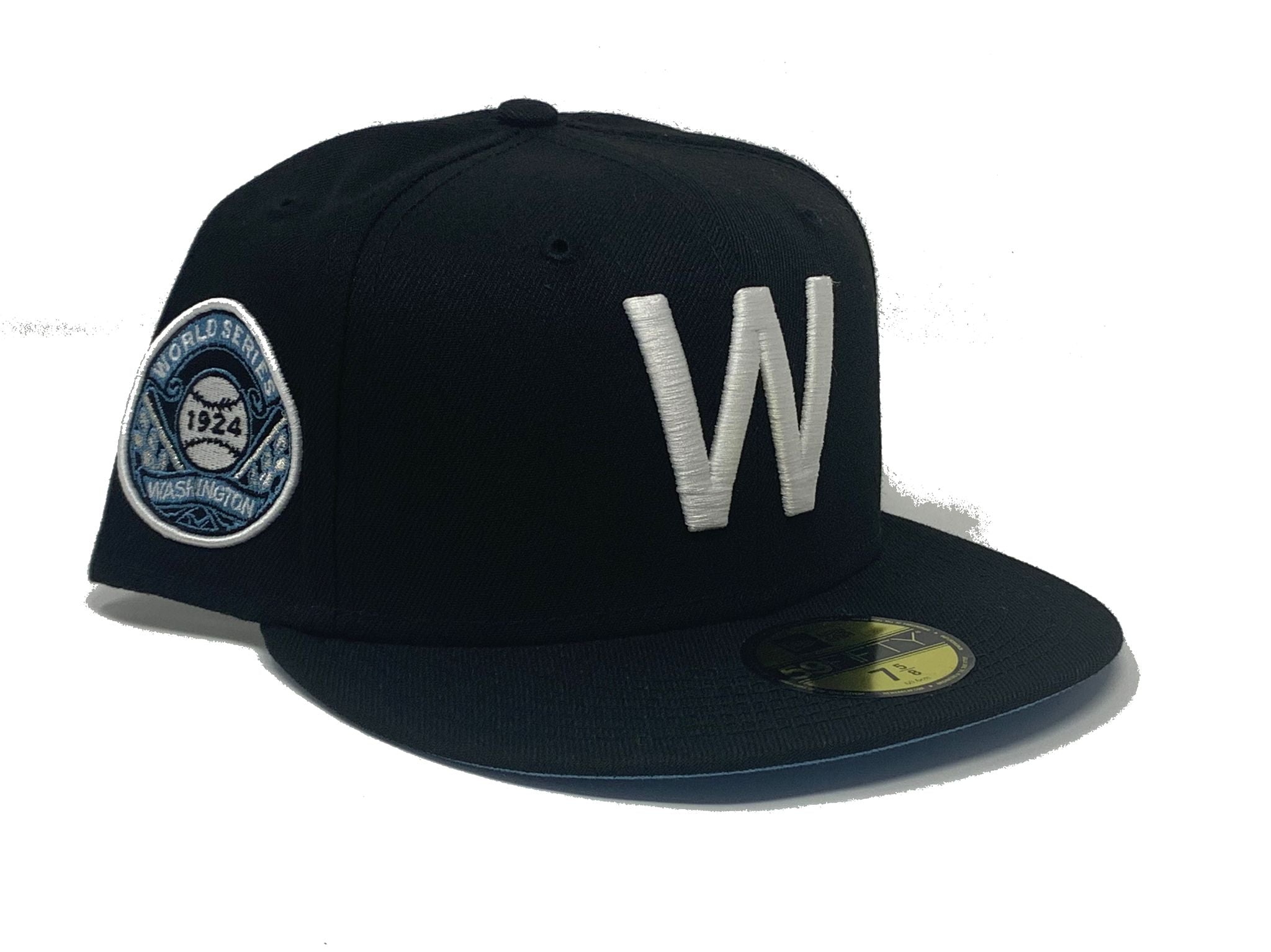 NWOT Washington Senators MLB New Era Size 7 3/4 Fitted Hat 9 Fifty Pinstripe
