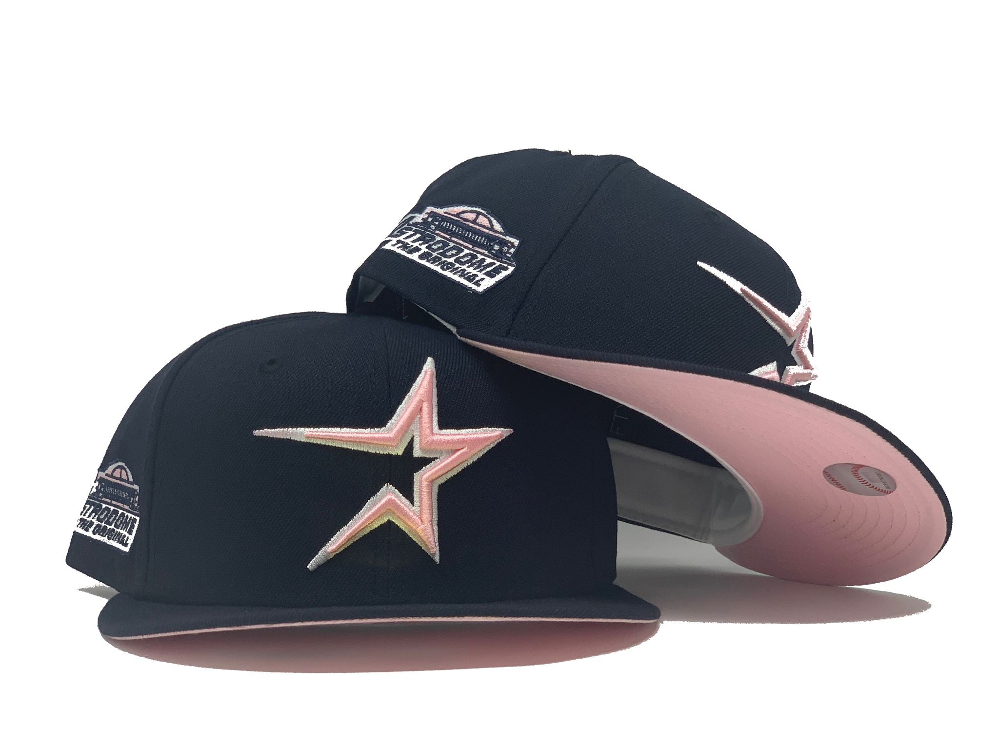 Navy Blue Houston Astros Astrodome Custom New Era Fitted Hat – Sports World  165