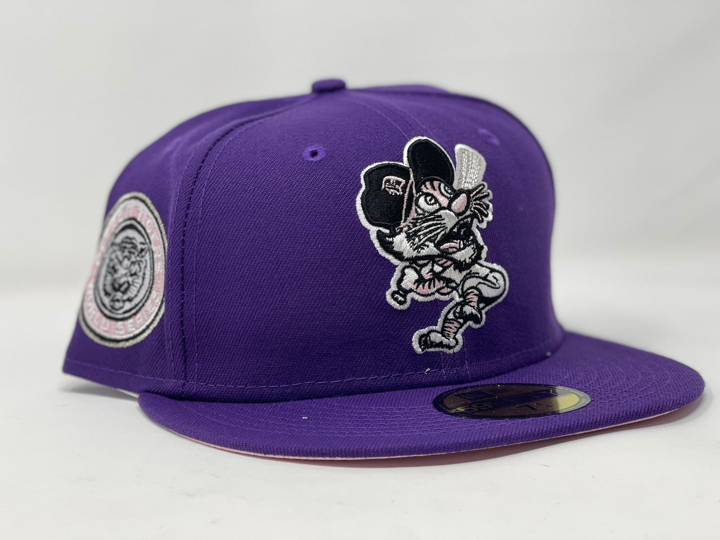 Purple Detroit Tigers 1968 World Series Custom New Era Fitted Hat
