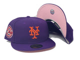Purple New York Mets 1969 World Champions New Era Fitted Hat