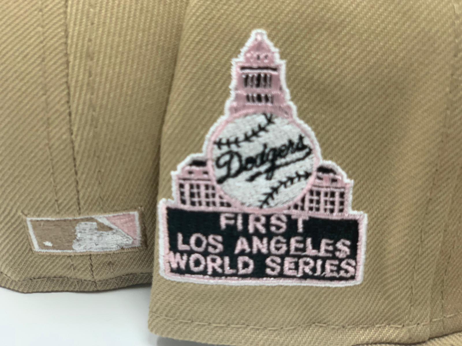 Camel Los Angeles Dodgers 1st World Series Custom New Era Fitted – Sports  World 165