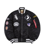 CHICAGO WHITE SOX ALPHA INDUSTRIES MA-1 REVERSIBLE BOMBER JACKET