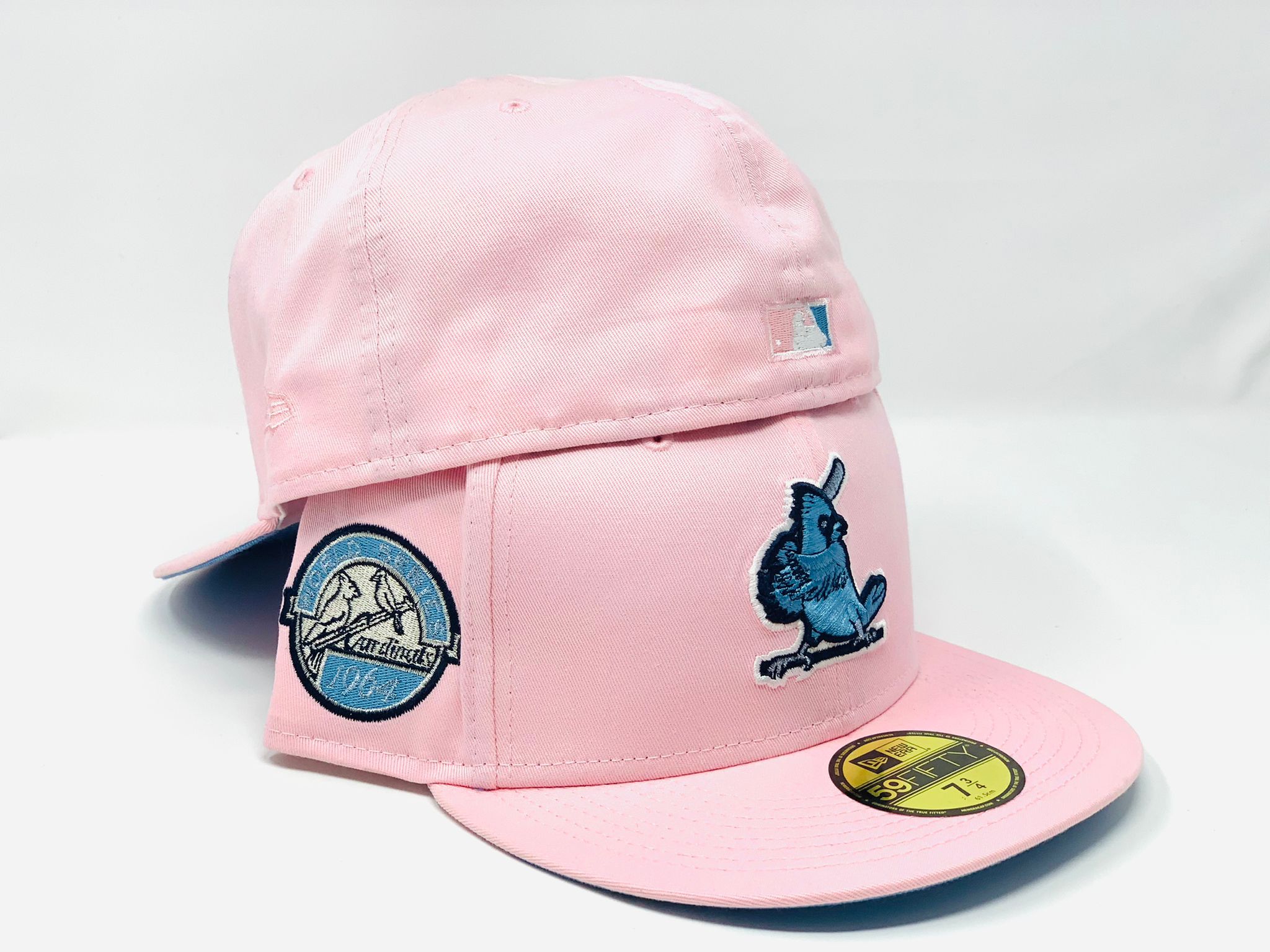 Lids St. Louis Cardinals New Era Flamingo 59FIFTY Fitted Hat - White/Pink