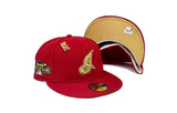 CLEVELAND INDIANS * IRON MAN " SUPER HERO PACK" NEW ERA FITTED HAT