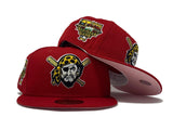 Red Pittsburgh Pirates 2006 All Star Game Strawberry Refresher Fitted