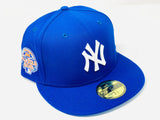 NEW YORK YANKEES 2013 ALL STAR GAME ROYAL ICY BRIM NEW ERA FITTED HAT