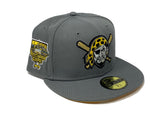 PITTSBURGH PIRATES 2016 ALL STAR GAME STORM GRAY YELLOW BRIM NEW ERA FITTED HAT
