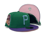 PITTSBURGH PIRATES 1959 ALL STAR GAME " DRAGON BALL Z" PINK BRIM NEW ERA FITTED HAT