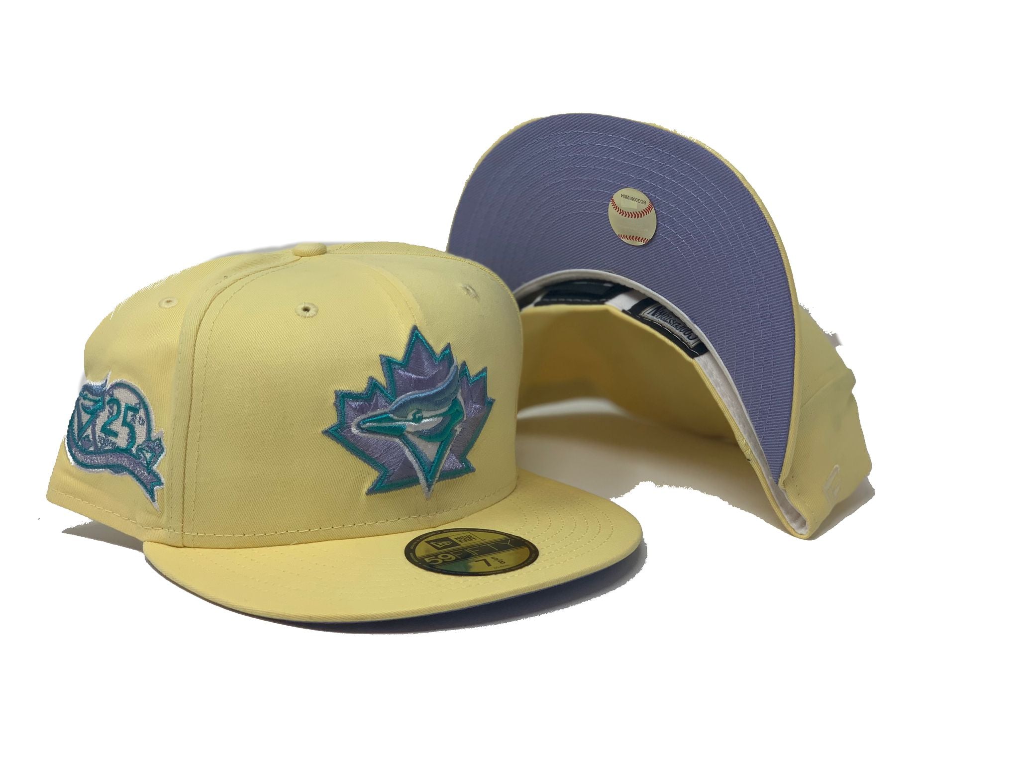 Official New Era Toronto Blue Jays MLB Soft Yellow 59FIFTY Fitted