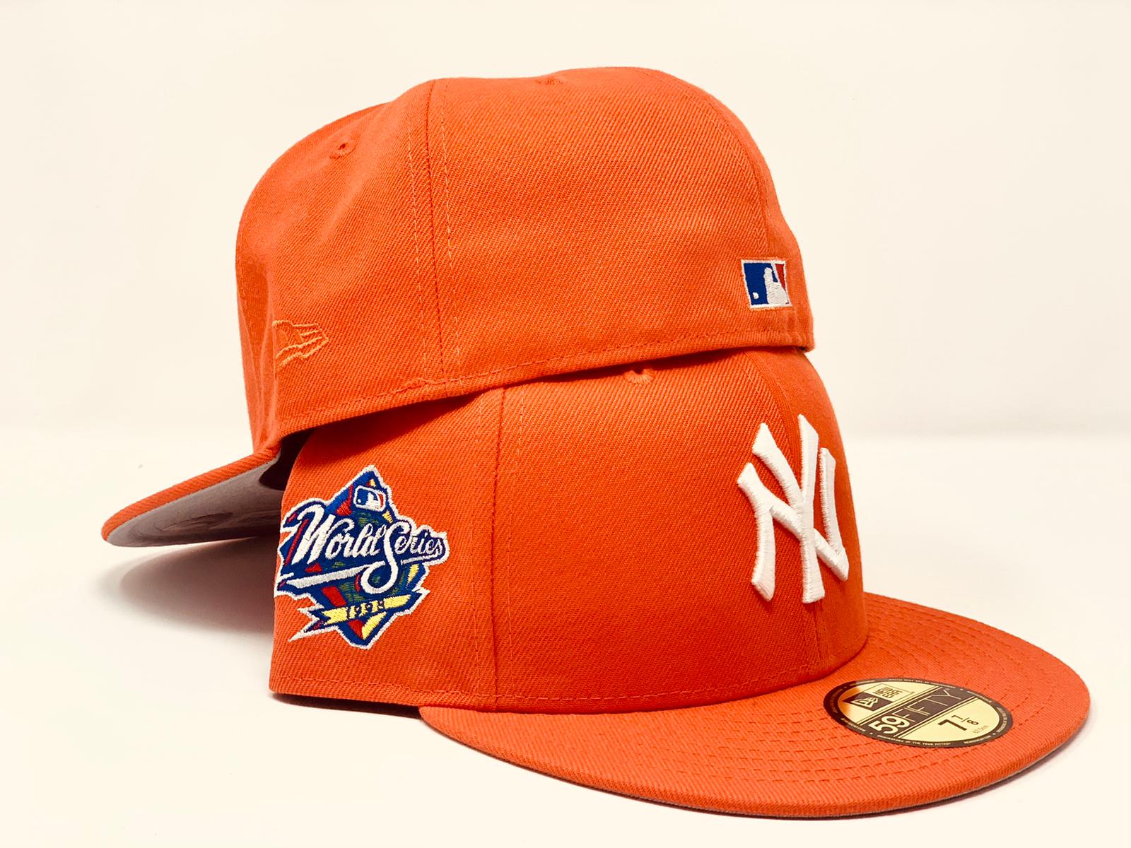 New Era x Hat Club Exclusive Grey OTC New York Yankees 1998 World Series  Patch 59Fifty Fitted Hat Grey Men's - FW22 - GB