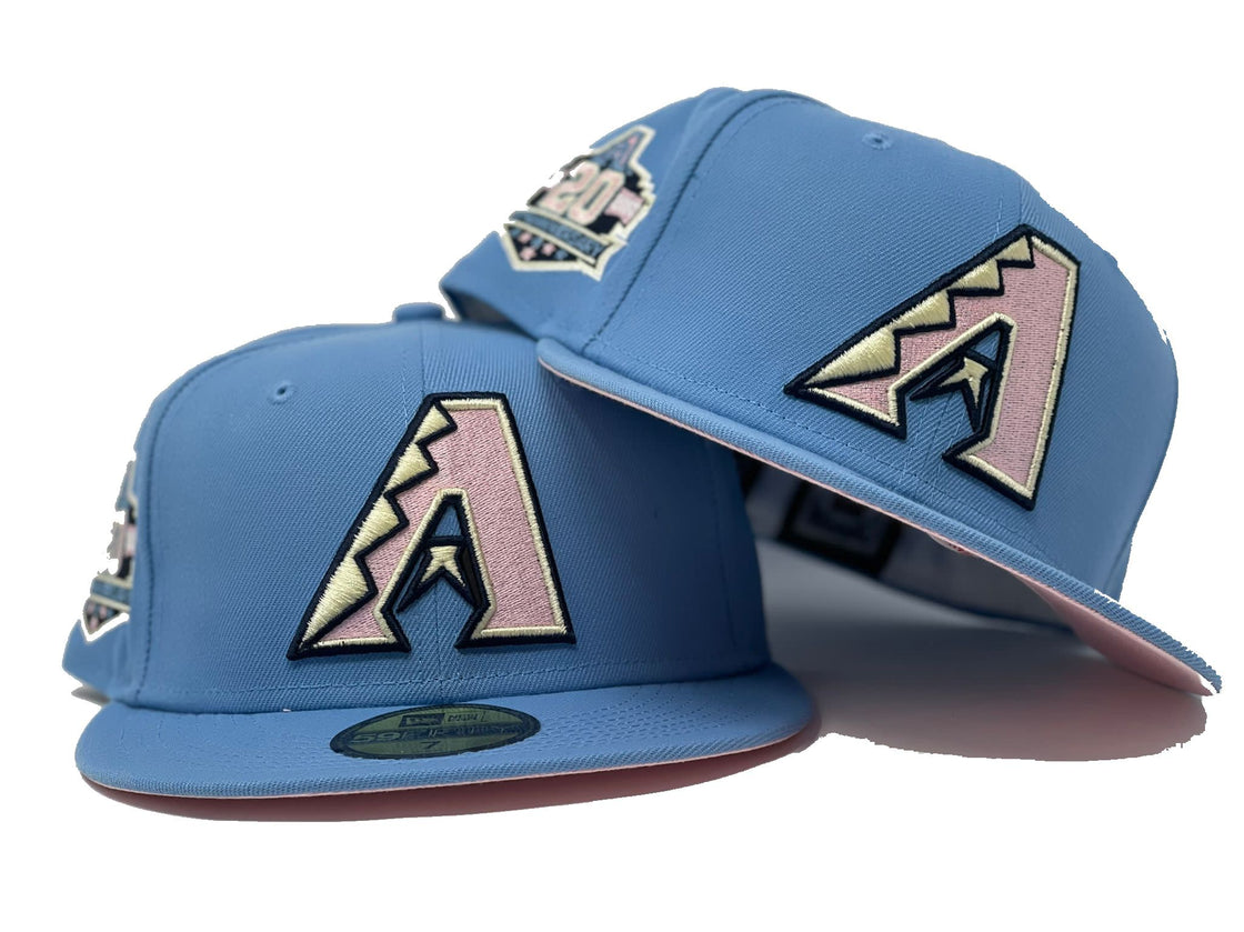 Sky Blue Arizona Diamondbacks 20th Anniversary New Era Fitted Hat