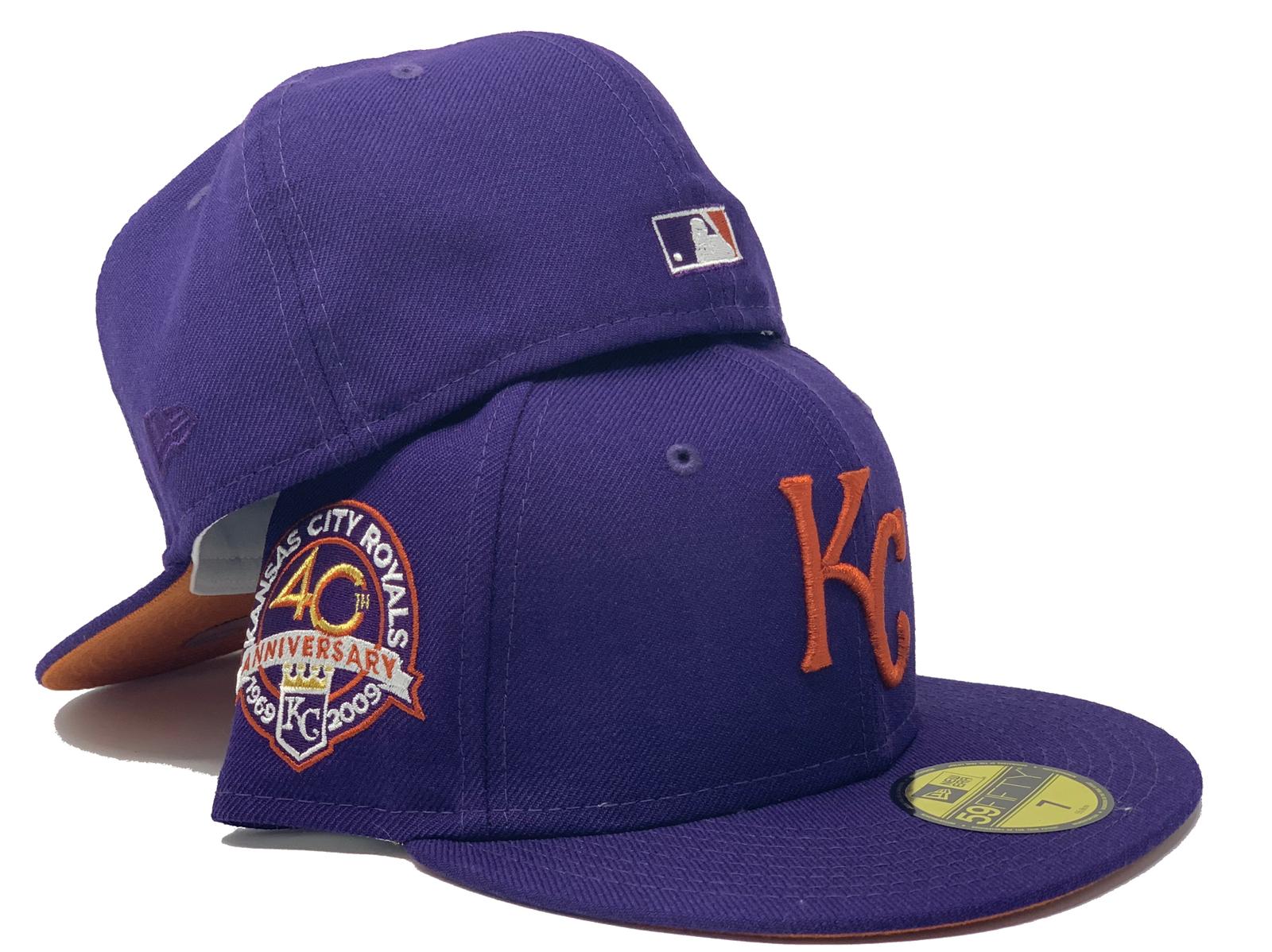 Men's Kansas City Royals New Era Purple/Green MLB x Big League