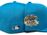 Blue Jewel Oakland Athletics 1989 Battle of the Bay New Era Fitted