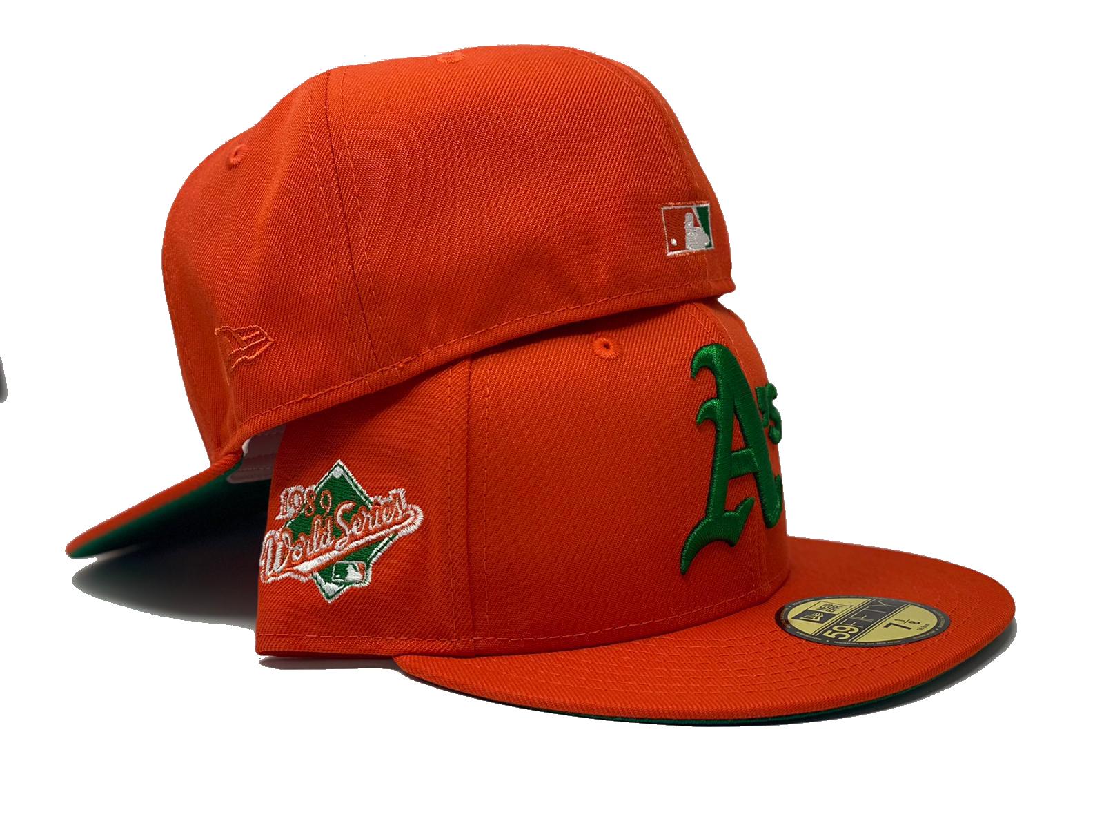Lids Oakland Athletics New Era 1988 World Series Side Patch 59FIFTY Fitted  Hat - Orange/Purple