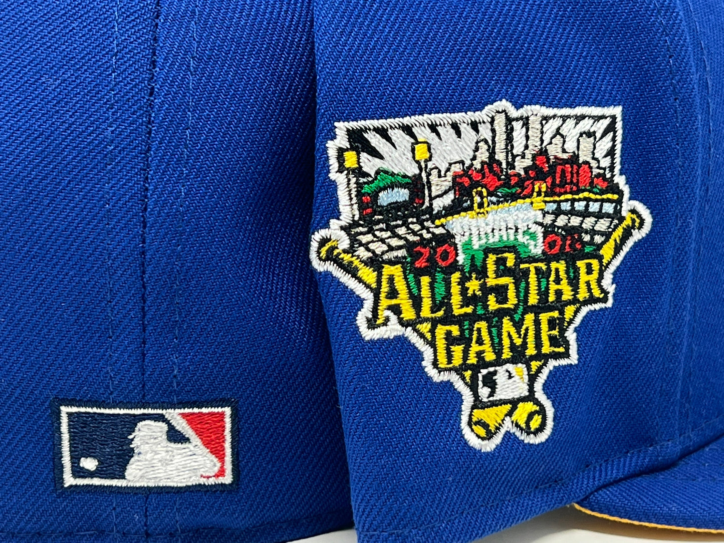 Pittsburh Pirates 2006 All Star Game Royal Taxi Yellow Brim New Era Fitted Hat