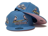 Sky Blue St. Louis Cardinals 2011 World Series New Era Snapback Hat