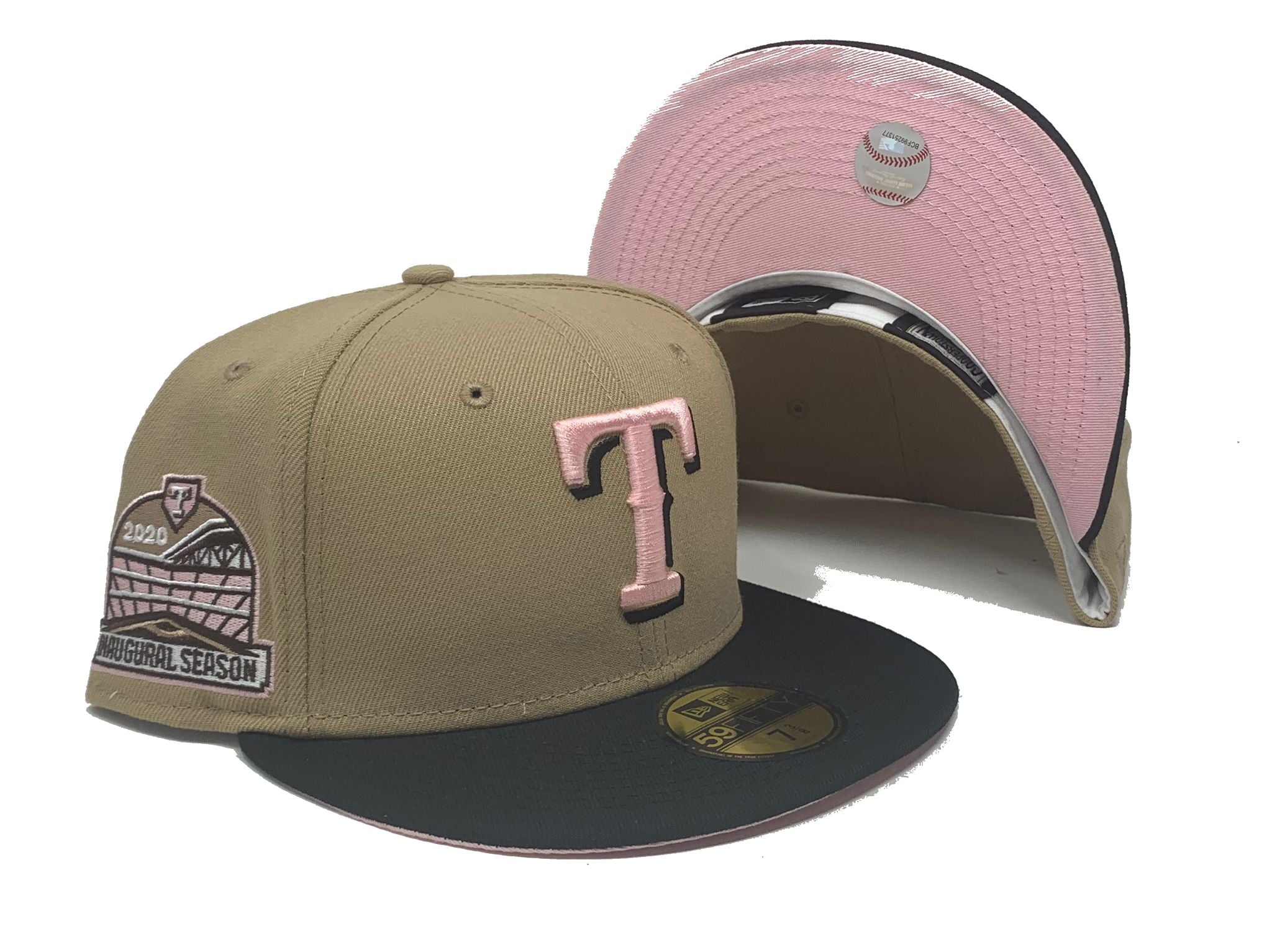 Texas Rangers 2020 INAUGURAL SEASON New Era 59Fifty Fitted Hat