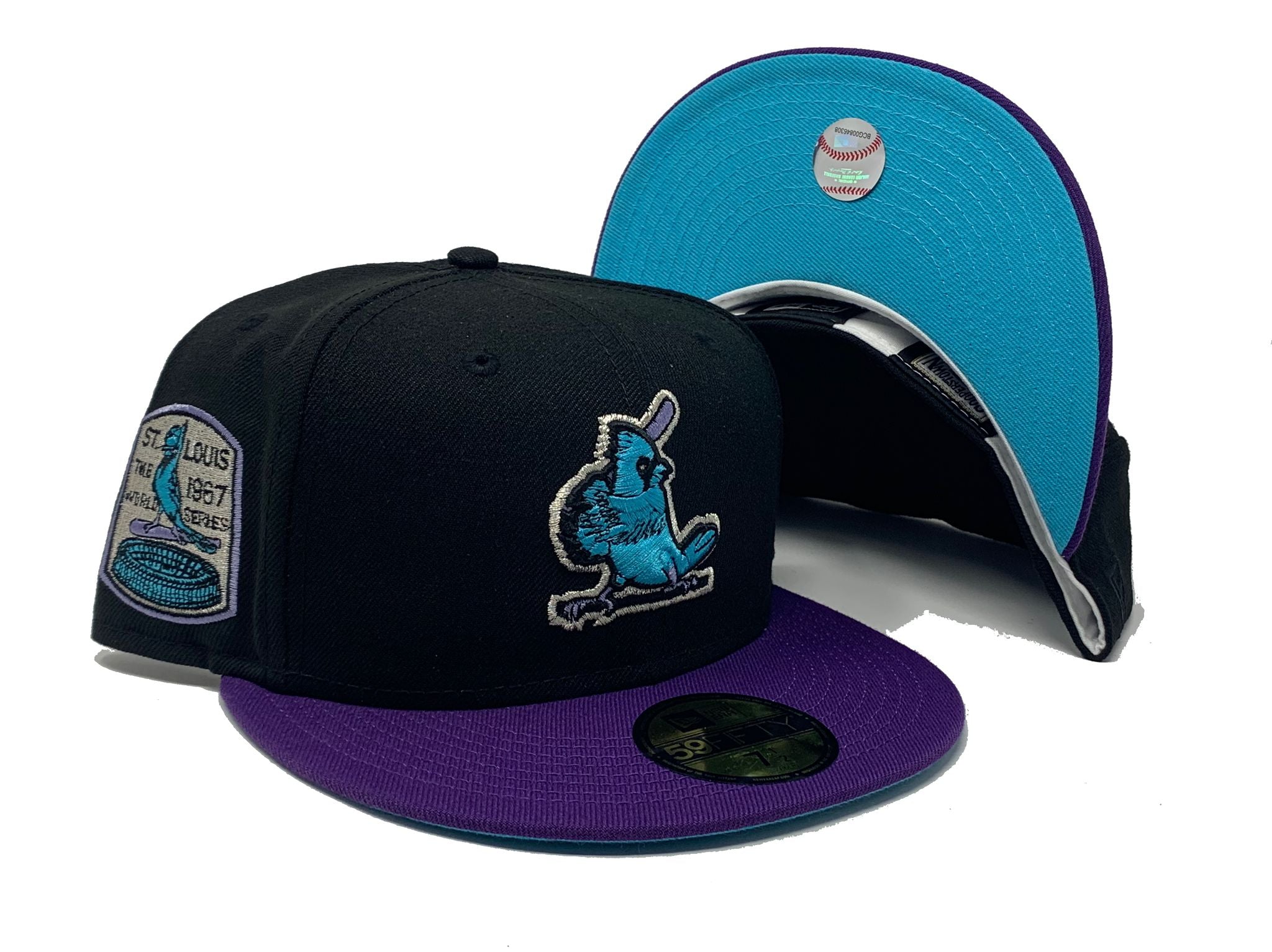 New Era St Louis Cardinals Capsule Teal Collection 1931 World Series 59FIFTY Fitted Hat Teal/Grey