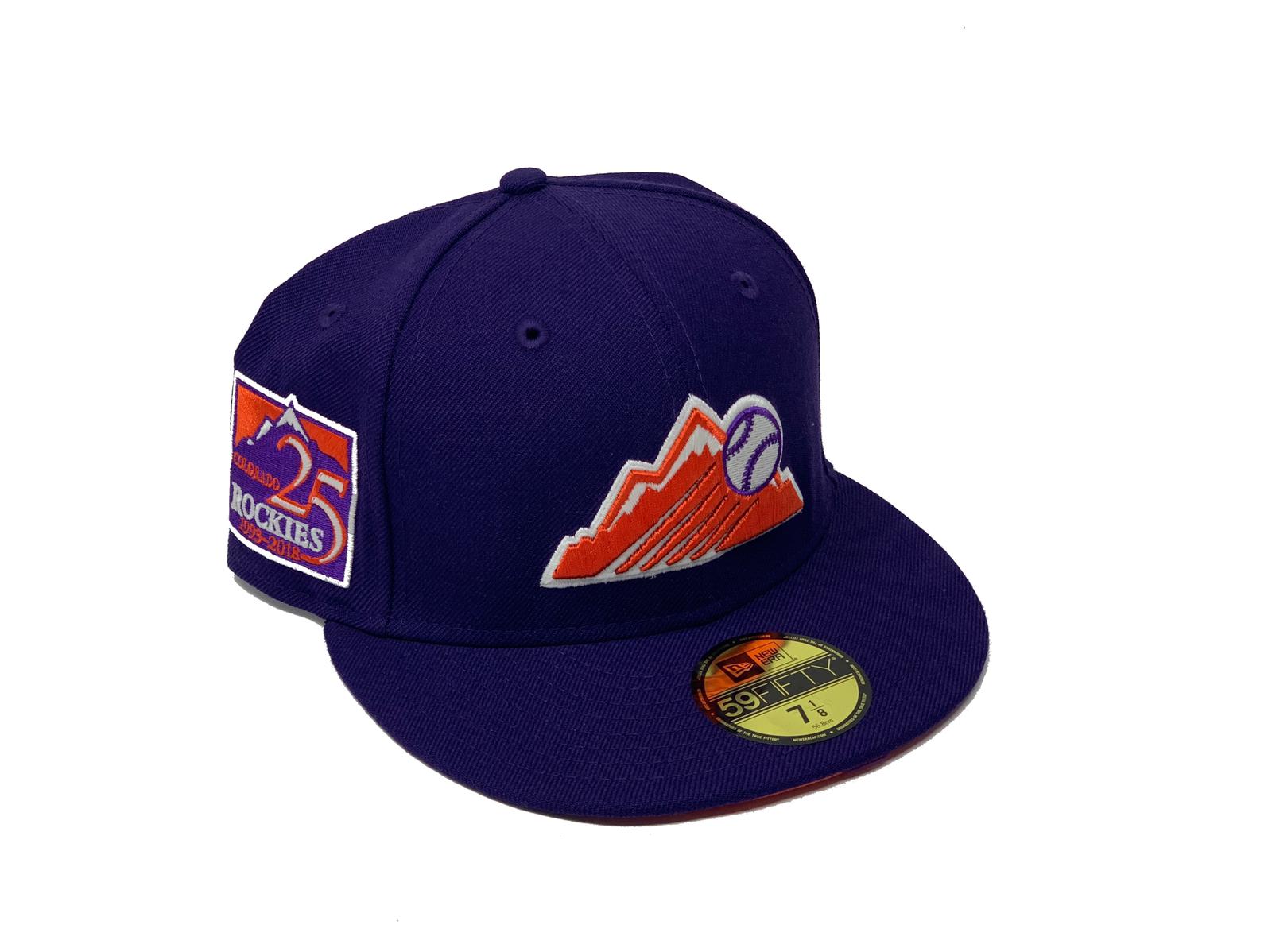 COLORADO ROCKIES CITY CONNECT OLIVE BROWN VISOR RUST ORANGE BRIM