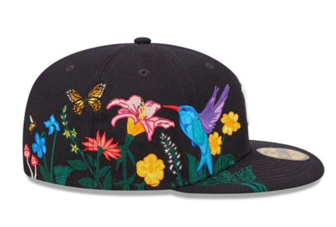 New Era 59Fifty New York Yankees Blooming Fitted 'Black|60243454|TF