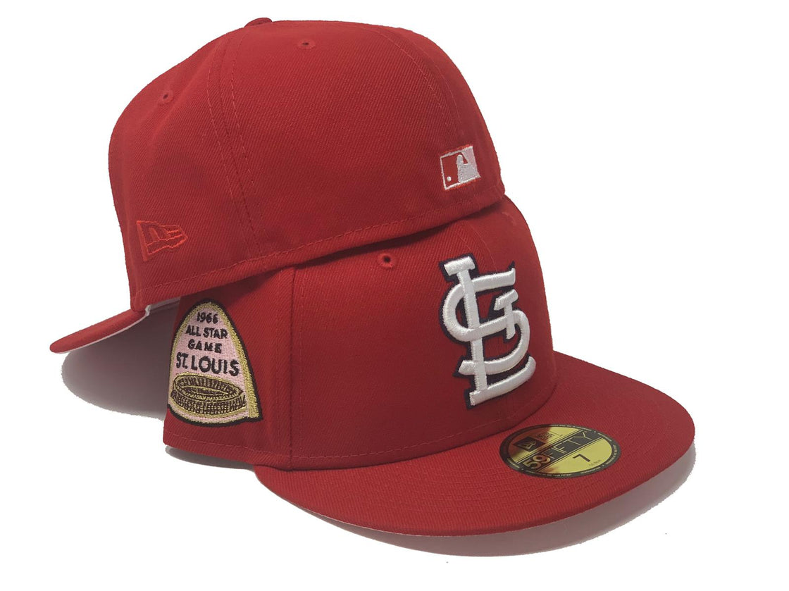 Red St. Louis Cardinals 1966 All Star Game Strawberry Refresher Fitted