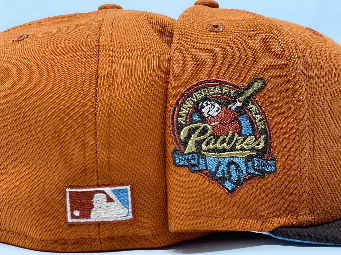 Orange San Diego Padres 40th Anniversary 59fifty New Era Fitted Hat