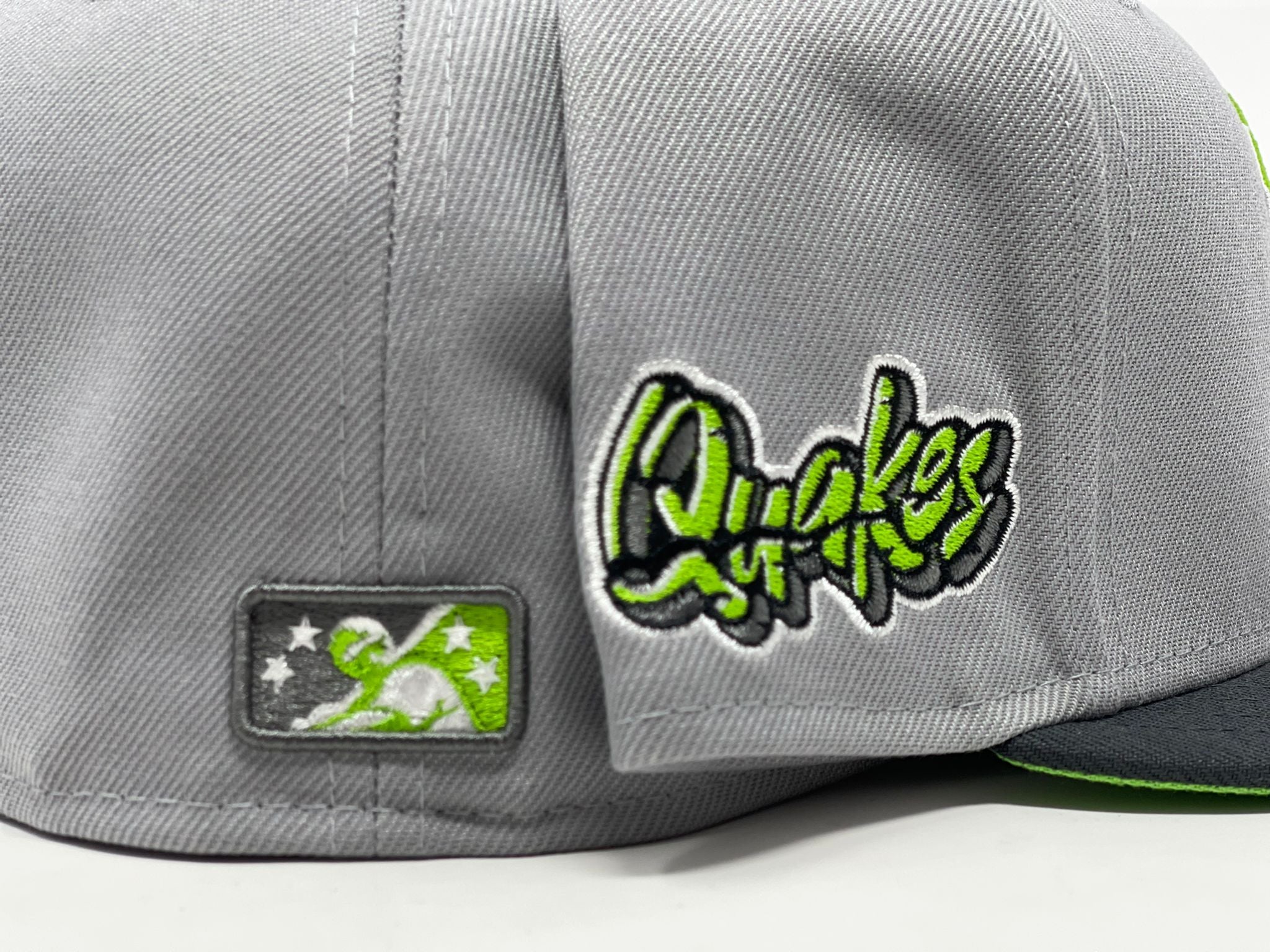 RANCHO CUCAMONGA QUAKES MINOR LEAGUE BASEBALL LIME GREEN BRIM NEW ERA –  Sports World 165