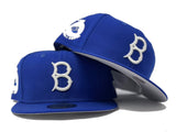 Royal Blue Brooklyn Dodgers 1995 World Series New Era Fitted Hat