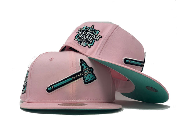 Light Pink Atlanta Braves 2021 All Star Game 59fifty New Era Fitted