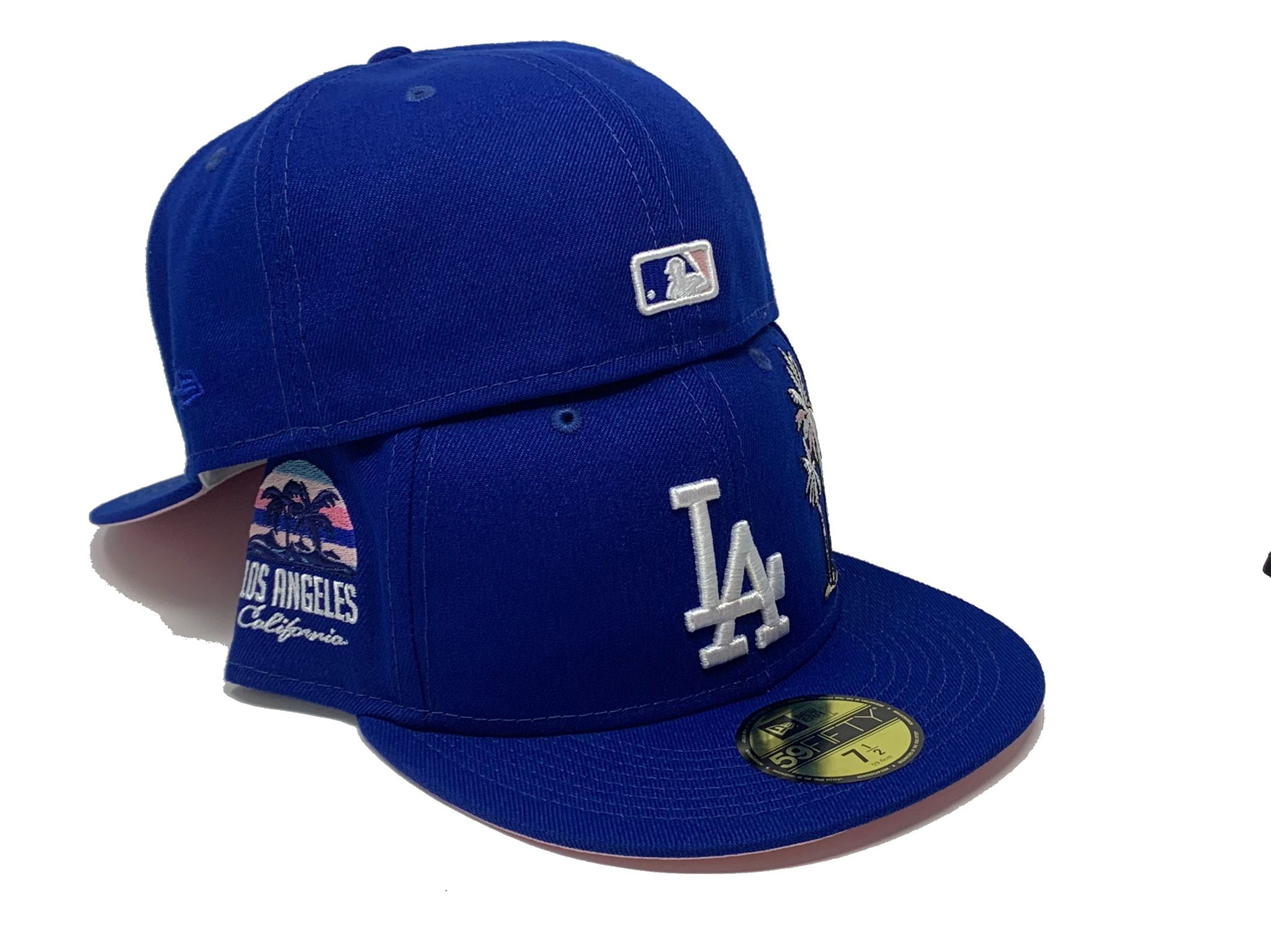 Light Royal Los Angeles Dodgers Palm Tree custom New Era Fitted Hat –  Sports World 165