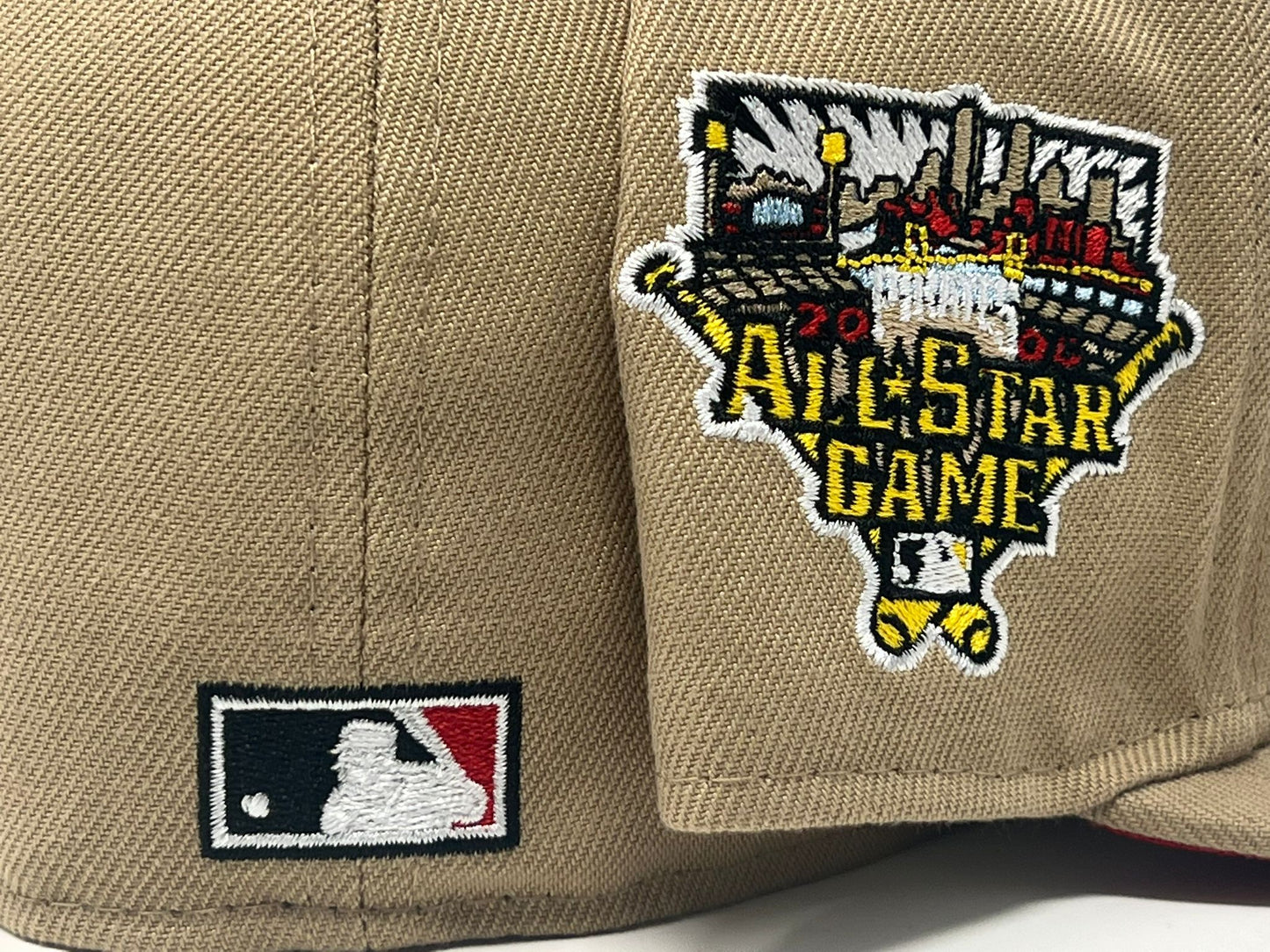 Pittsburgh Pirates 2006 All Star Game Camel Red Brim 59Fifty New Era Fitted Hat