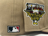 PITTSBURGH PIRATES 2006 ALL STAR GAME CAMEL RED BRIM NEW ERA FITTED HAT