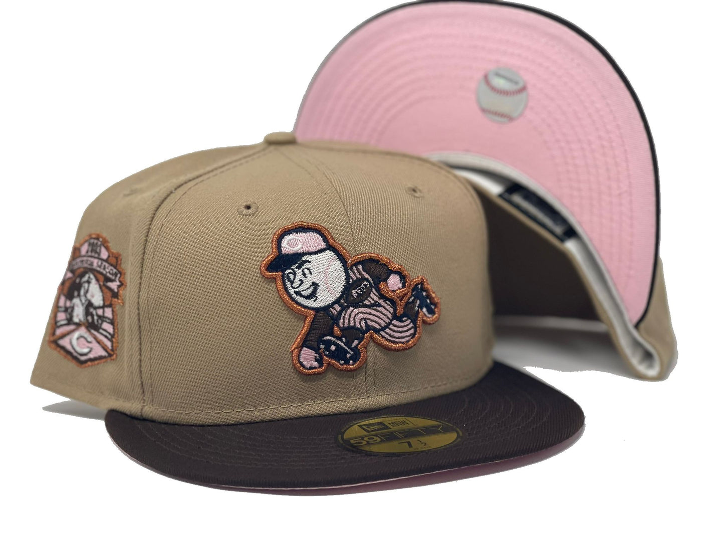 Cincinnati Reds 2003 Inaugural Season Cappuccino Collection Fitted
