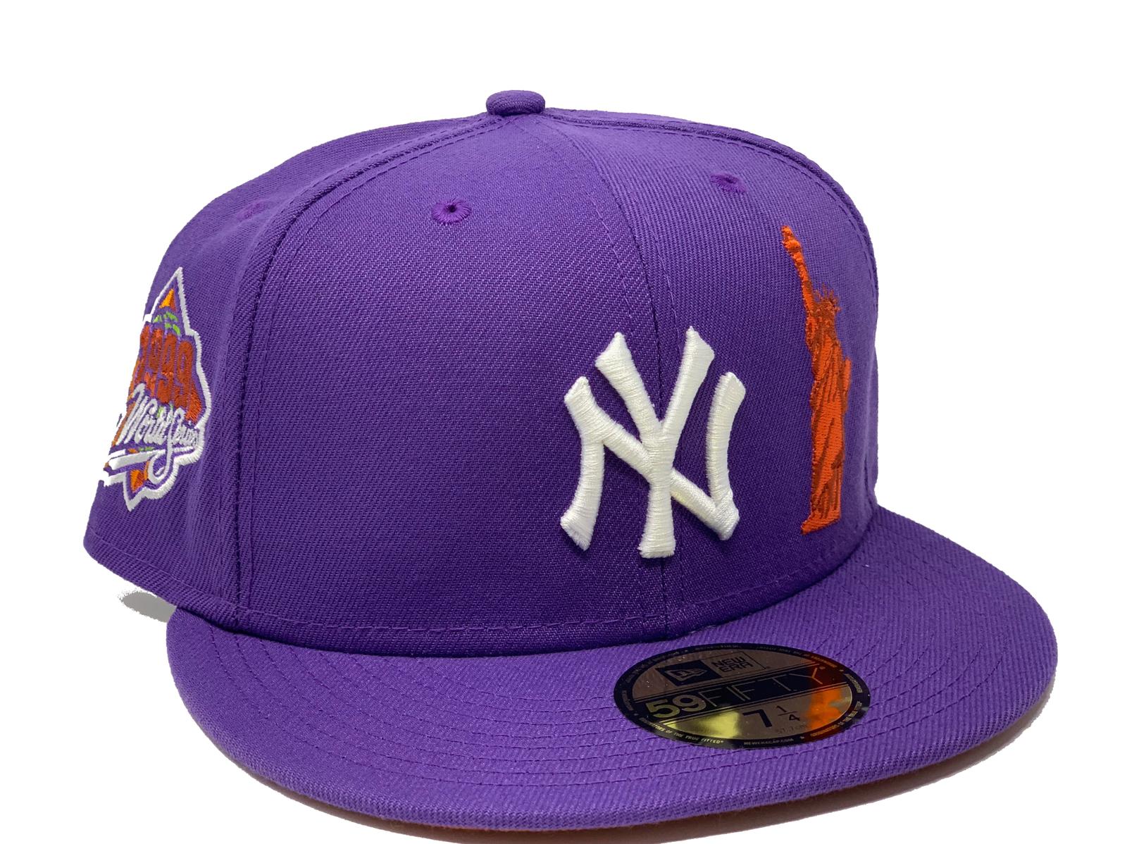 NEW YORK YANKEES STATUE OF LIBERTY BROWN ORANGE BRIM NEW ERA