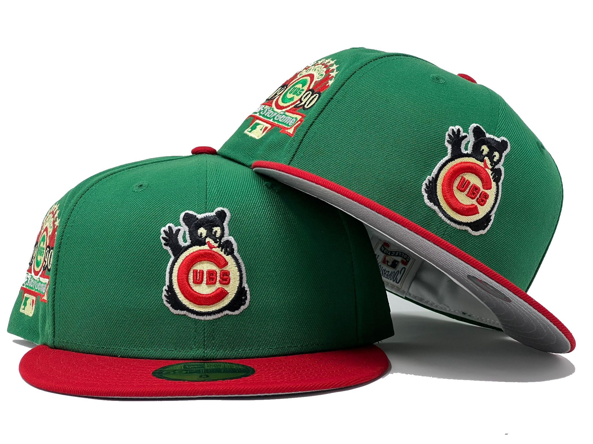 Chicago Cubs New Era 1990 MLB All-Star Game Cooperstown Collection  Undervisor 59FIFTY Fitted Hat - Pink/