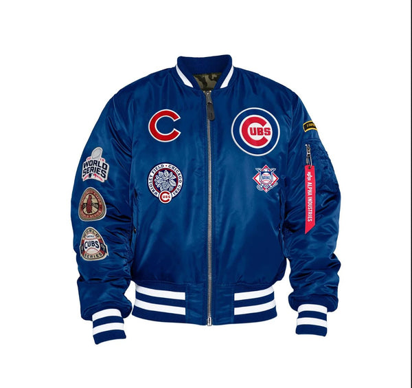 Buy Chicago Cubs MA-1 Squadron Bomber Jacket