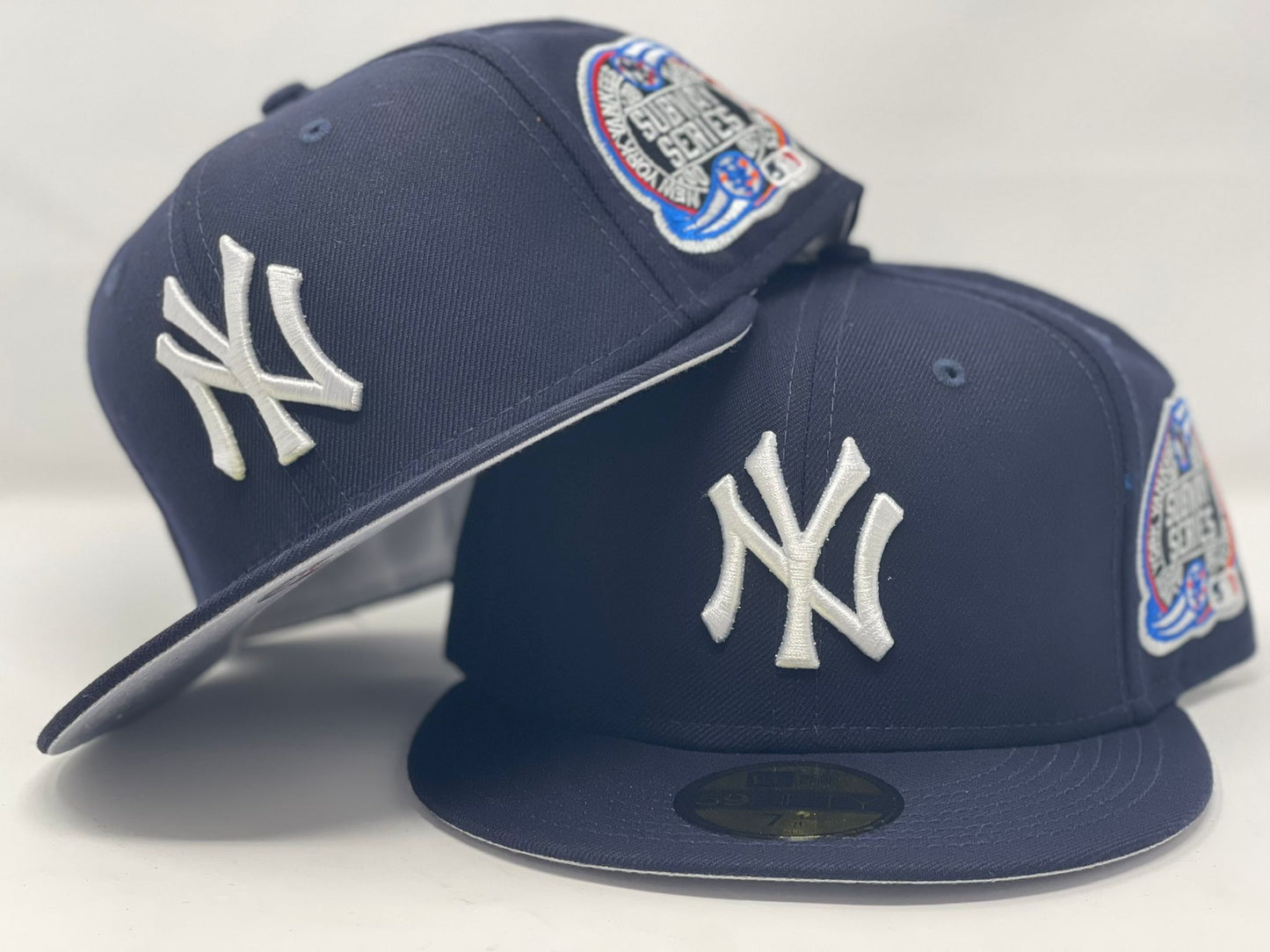 New York Yankees Subway Series Navy Gray Brim New Era Fitted Hat