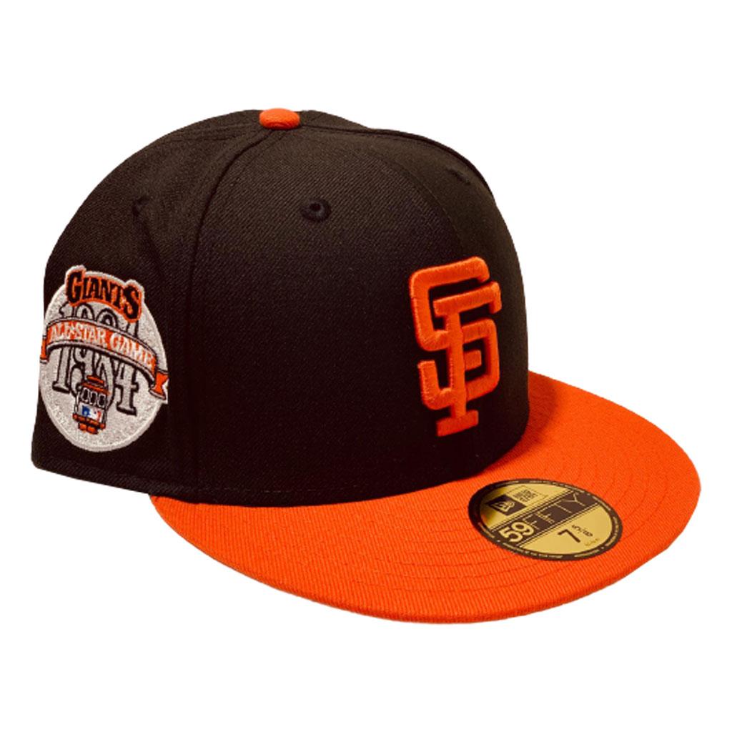 SAN FRANCISCO GIANTS 1984 ALL STAR GRAY BRIM NEW ERA FITTED HAT