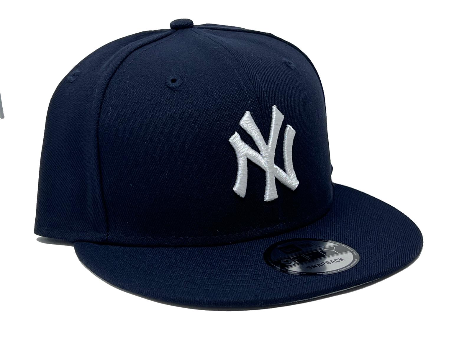 New Era Mlb Basic 950 New York Yankee Snapback Hat, navy, OS