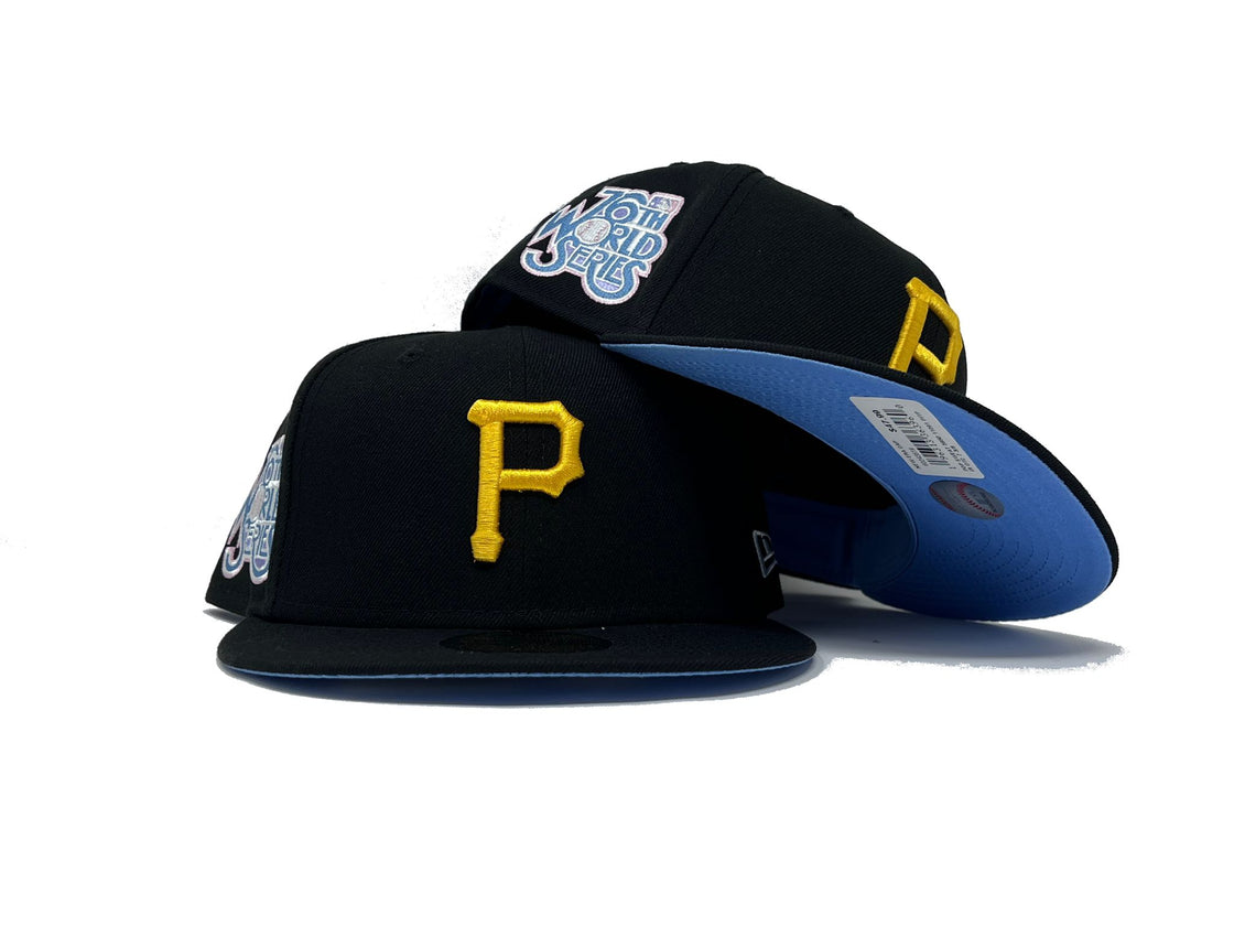 PITTSBURGH PIRATES 1979 WORLD SERIES POP SWEAT ICY BRIM NEW ERA FITTED HAT