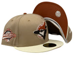 TORONTO BLUE JAYS 1993 WORLD SERIES RUST ORANGE BRIM NEW ERA FITTED HAT