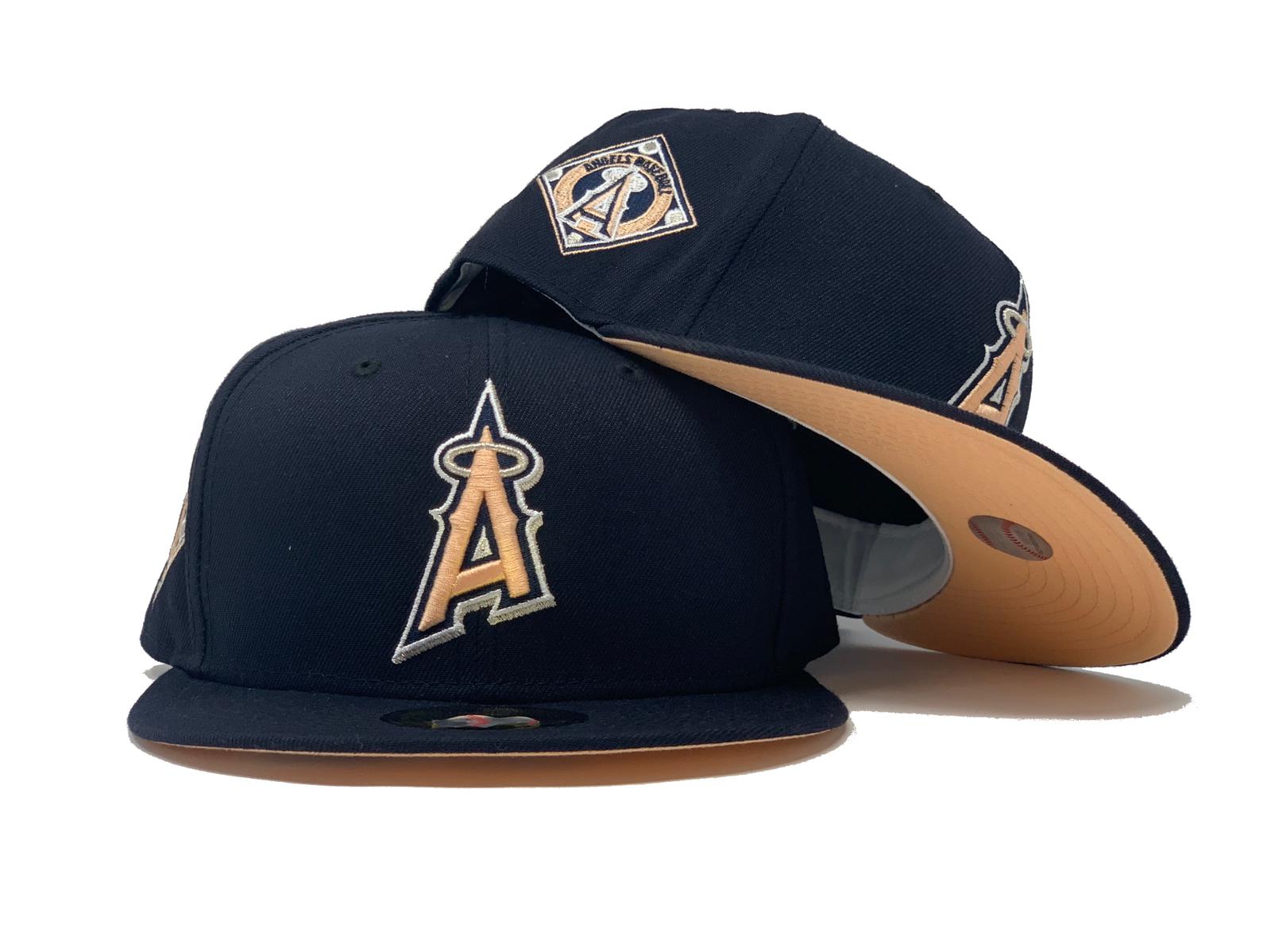 Dark Navy Blue Los Angeles Angels Custom New Era Fitted Hat – Sports World  165