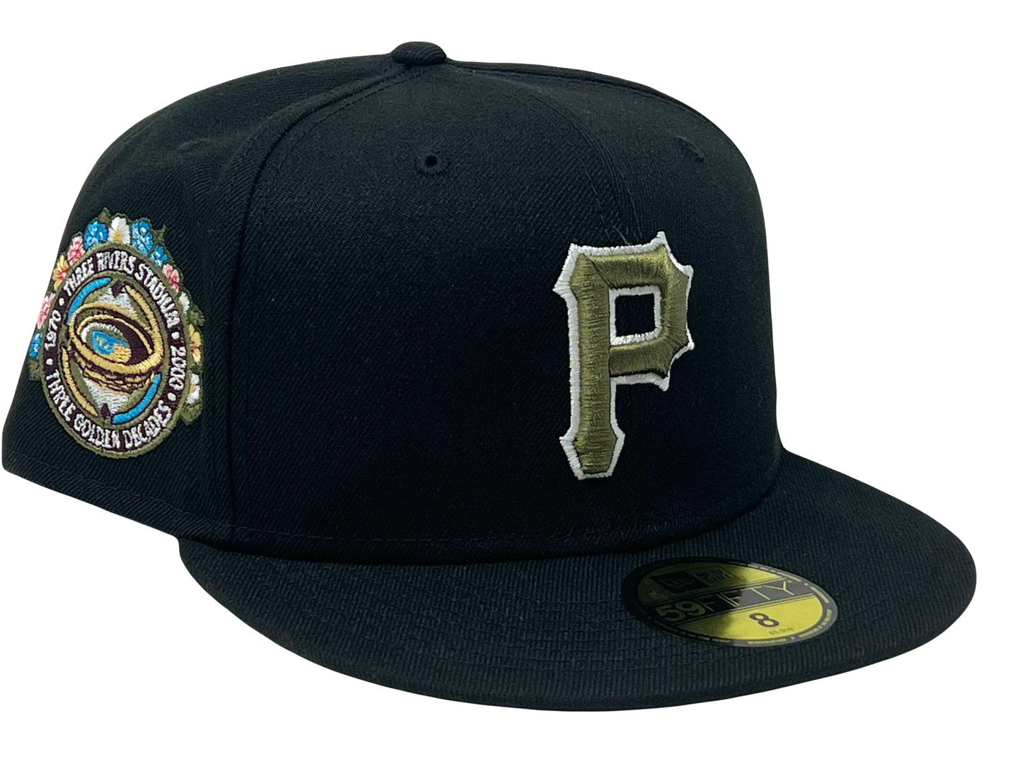 Pittsburgh Pirates Three River Stadium "Botanical Pack" 59Fifty New Era Fitted Hat