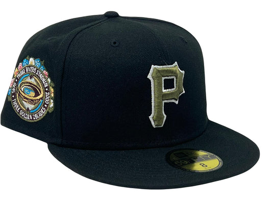 Pittsburgh Pirates Three River Stadium "Botanical Pack" 59Fifty New Era Fitted Hat