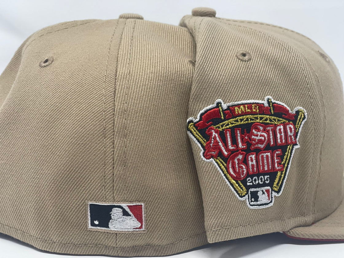 Camel Detroit Tigers 2005 All Star Game Custom New Era Fitted Hat