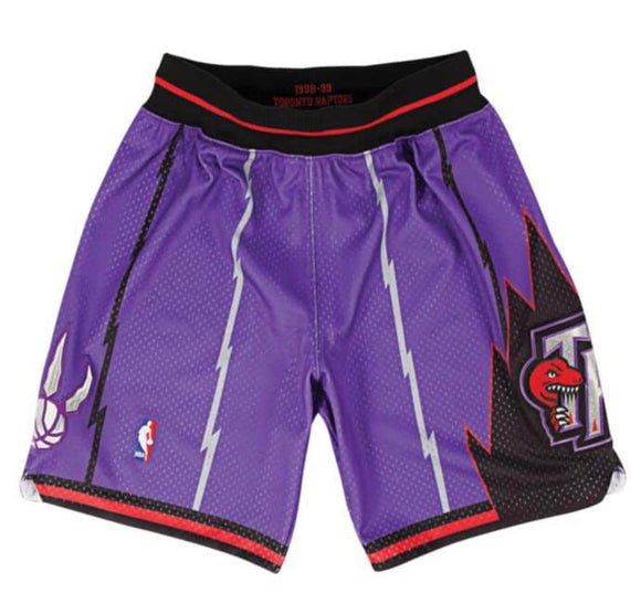 Authentic Shorts Toronto Raptors Road 1998-99
