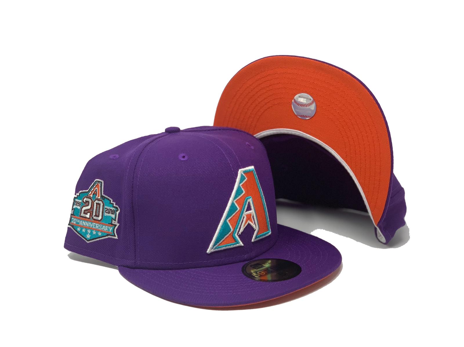 Purple Arizona Diamondbacks 20th Anniversary New Era Fitted Hat – Sports  World 165