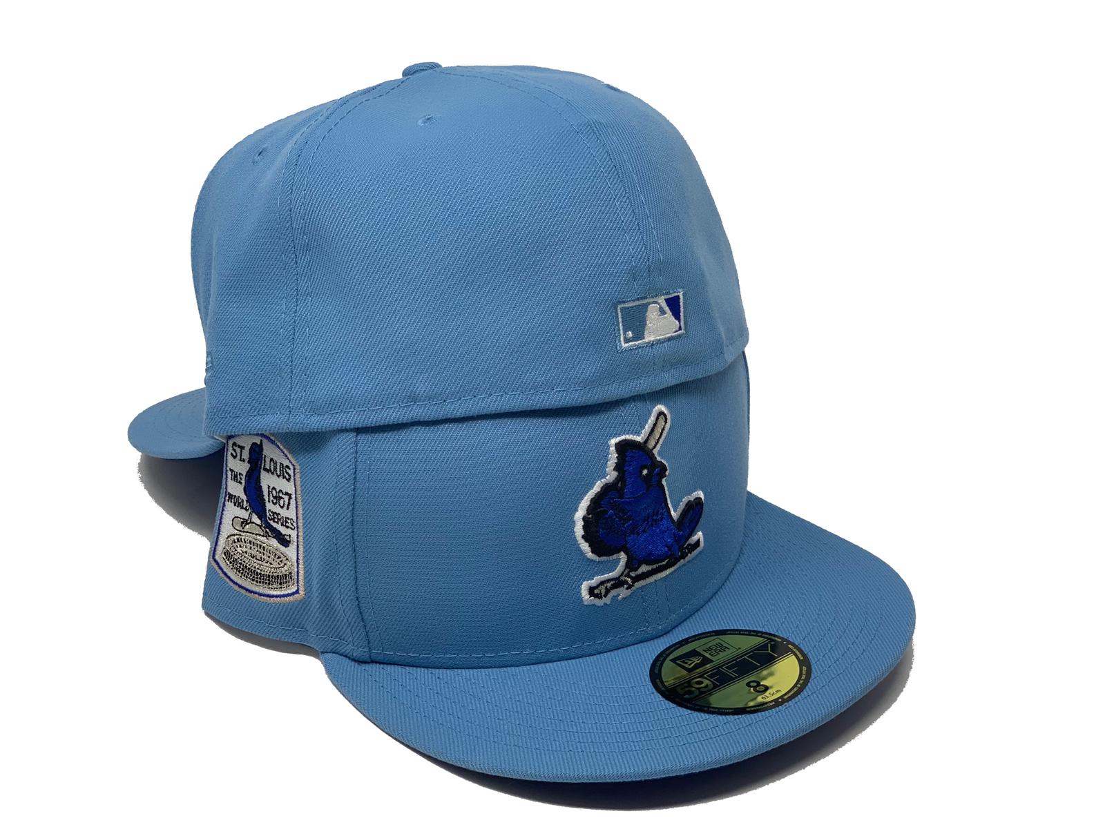 Men's New Era Sky Blue/Cilantro St. Louis Cardinals 1982 World Series 59FIFTY Fitted Hat