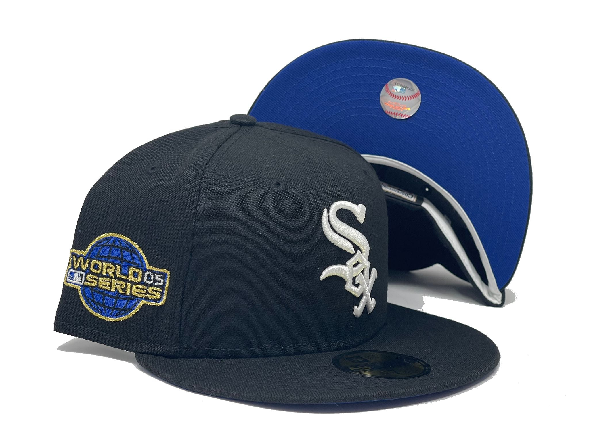 CHICAGO WHITE SOX 2005 WORLD SERIES CLOUD BRIM NEW ERA FITTED HAT – Sports  World 165