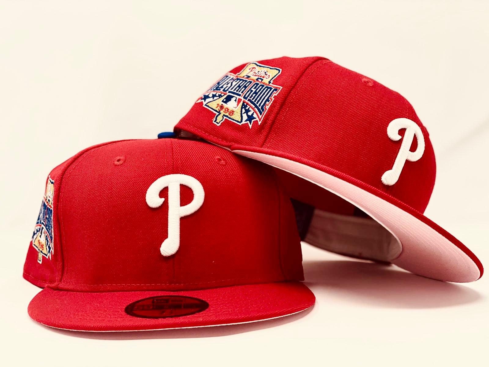 Red Philadelphia Phillies 2x World Series Champions New Era 59FIFTY Fitted 77/8